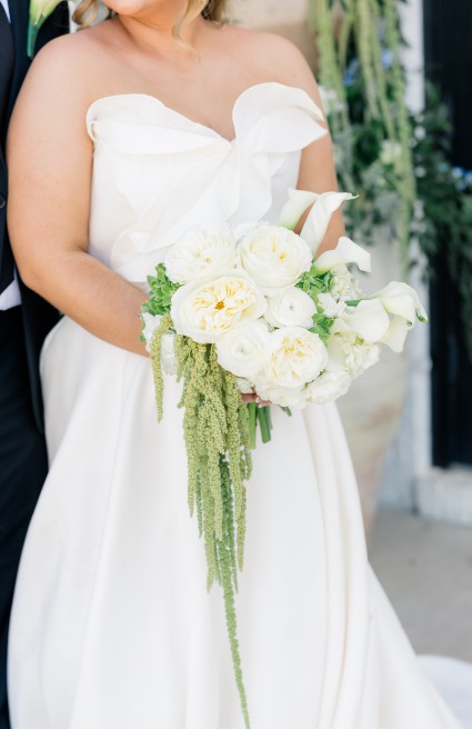 Something Blue Wedding Flowers