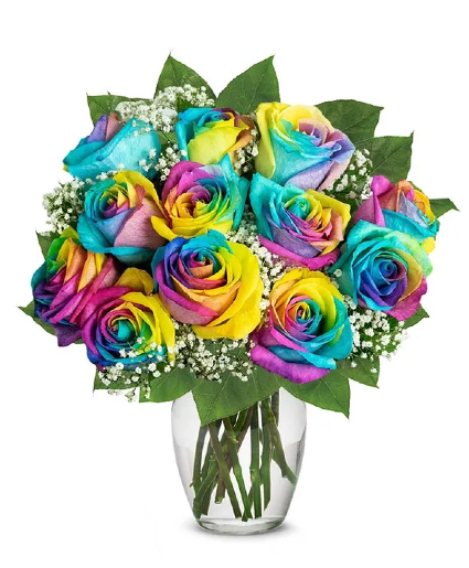 Somewhere over the Rainbow Vase