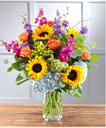 Somewhere Sunny Vase