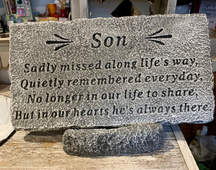 Son Memorial Stone Memorial Stone