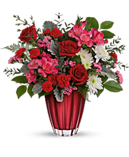 T22V100 Sophisticated Love Keepsake Vase