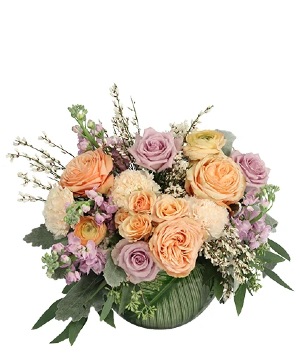 Sophisticated Pastels Flower Arrangement 