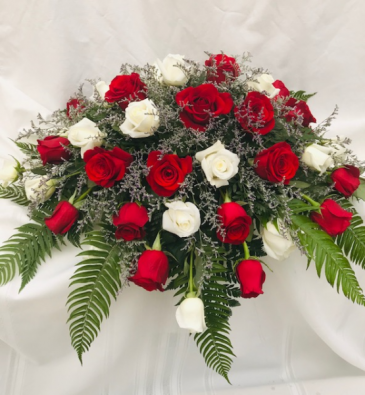 Love Lost Casket Flowers in Coleman, WI | COLEMAN FLORAL & GREENHOUSES