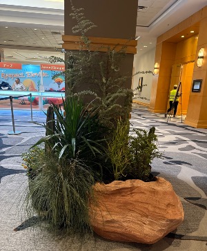 Southwest Grouping with Faux Rock 
