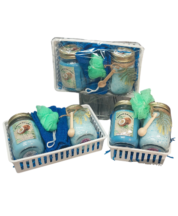 Spa Gift Basket Hawaiian Coconut in Sun City Center, FL | SUN CITY CENTER FLOWERS AND GIFTS