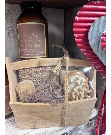 Spa Gift Set with bath salts in Portland, MI | COUNTRY CUPBOARD FLORAL