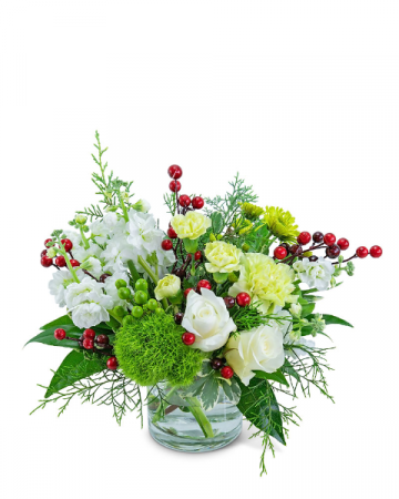 Sparkling Berry Flower Arrangement in Nevada, IA | Flower Bed