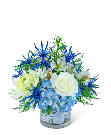 Sparkling Frost Flower Arrangement in Nevada, IA | Flower Bed