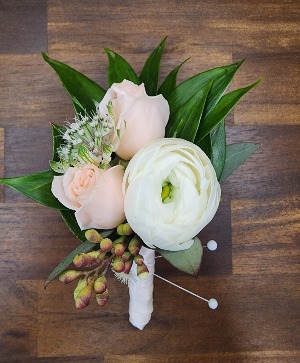 Sparkling Night Boutonniere