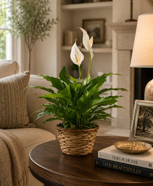 Spathiphyllum or Peace Lily Live Plant in 3 sizes