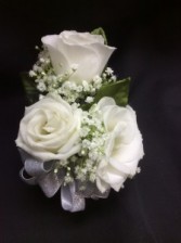 Lisianthus  Wrist Corsage