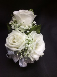 Lisianthus  Wrist Corsage