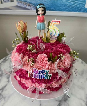 Birthday Princess Age Cake 