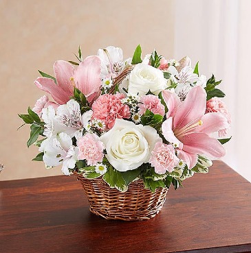 Special Moments Basket (PICK YOUR COLOR)  in Vacaville, CA | Vior Floral Art