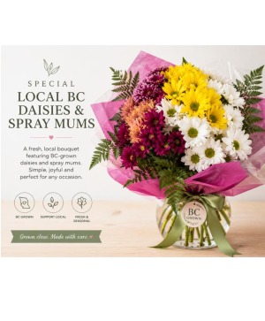 Special - BC Farm Fresh Bouquet Hand Tie Bouquet