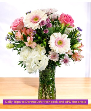 Pinot Petals Vase Arrangement