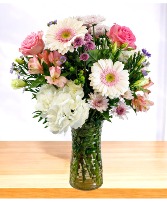 Pinot Petals Vase Arrangement