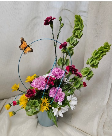 Spheres of flight Fresh arrangement in Moberly, MO | Knot As It Seems Flowers and Gifts, LLC