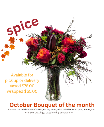 SPICE October Special in West Frankfort, IL | Lacy's Flowers