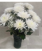Spider Mums - White Grandparents Day