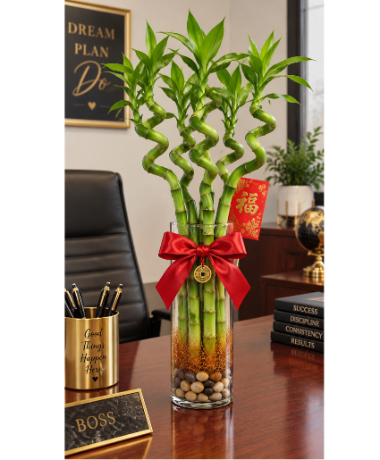 Spirals of Golden Fortune Call Us for Faster Service & Daily Specials: (915) 303-8500 Text Us to Order Anytime: (915) 505-3708 Your trusted source for Flowers & Delivery in El Paso TX 