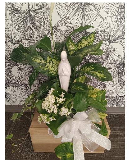 Spiritual Garden Sympathy dishgarden