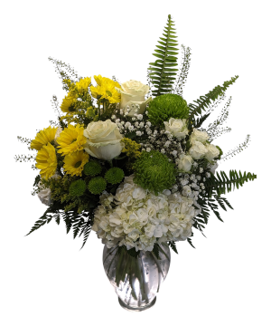 Splendid Citrus Floral Arrangement