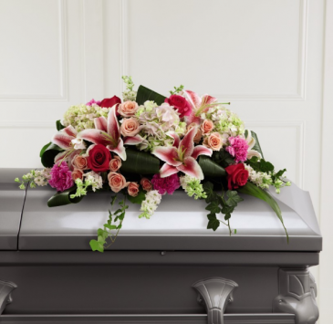 Splendid Grace Casket Spray  in Las Vegas, NV | Blooming Memory