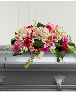 Splendid Grace™ Casket Spray 