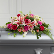 Splendid Grace Casket Spray Casket Spray