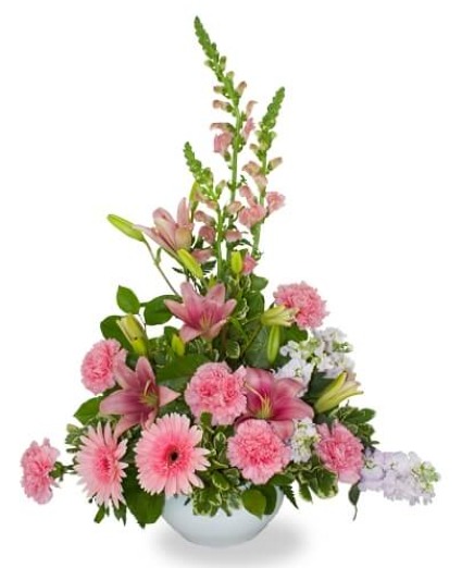 Splendor Basket sympathy arrangements