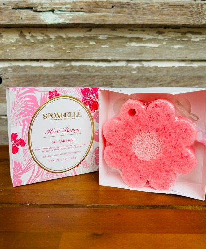 Spongelle He'e Berry  Body Wash Infused Buffer 