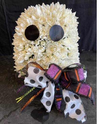 Spook-Tacular Floral Ghost