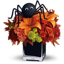 Spooky Boo-quet Fall Bouquet in Whitesboro, NY | KOWALSKI FLOWERS INC.
