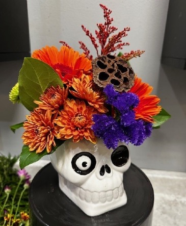Spooky Feelings Skull  in Acworth, GA | Davis Flowers