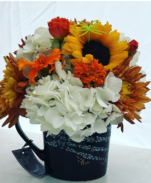 spooky floral mug HALLOWEEN 