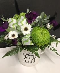 Spooky Mug Mug Arrangement