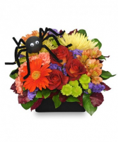 ALONG CAME A SPIDER Floral Arrangement