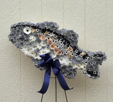 SPOTTED SEATROUT FLOWER ARRANGEMENT in Hampstead, NC | Surf City Florist