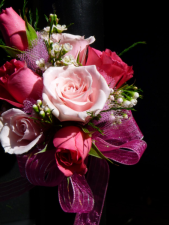 Spray Rose Corsage in Kensington, CT | BRIERLEY, JOHNSON FLORIST LLC.
