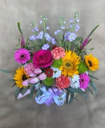 Summers Beautiful Basket  Arrangement