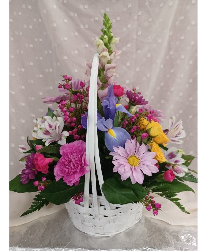 Spring Basket Fresh Arrangement