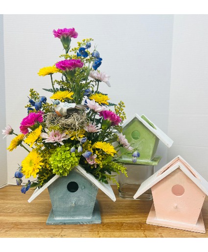 Spring Bird House  
