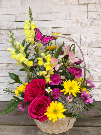 Spring Bird's Nest Basket 