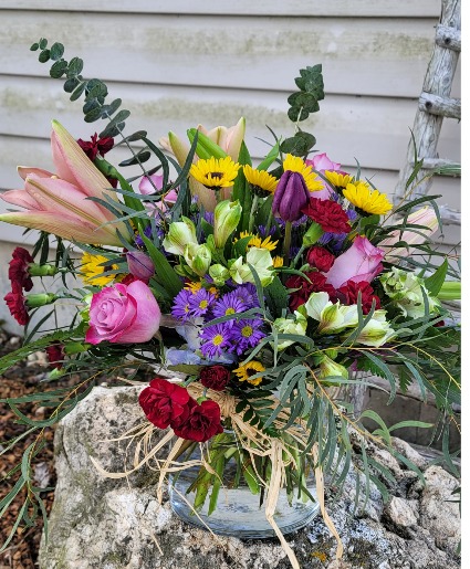 Spring bling Vase Arrangement 