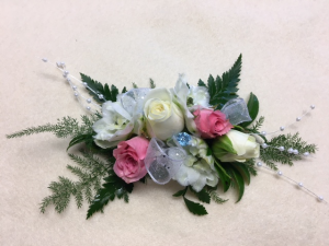 Spring Bling Wrist Corsage