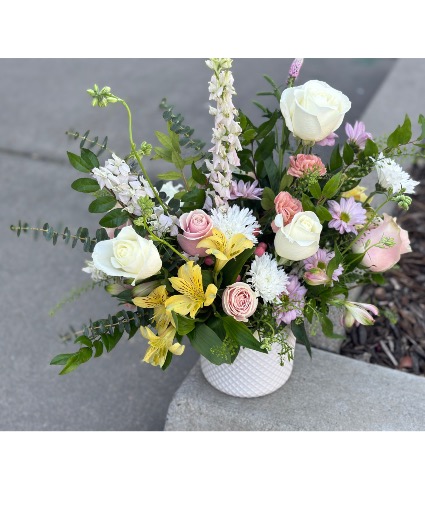 Spring Blossoms  Vase 