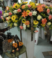 Spring Casket Spray