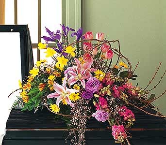 Spring Casket Spray 
