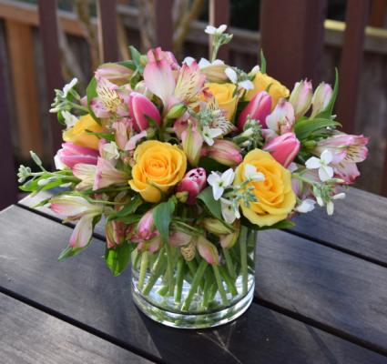 Spring Cylinder vase